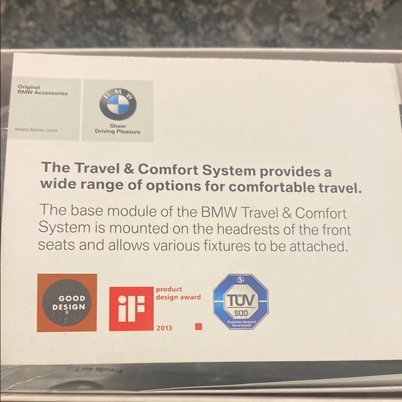 NWT BMW Travel & Comfort System Universal Hook BMW Original Accessory. NWT - Picture 15 of 16